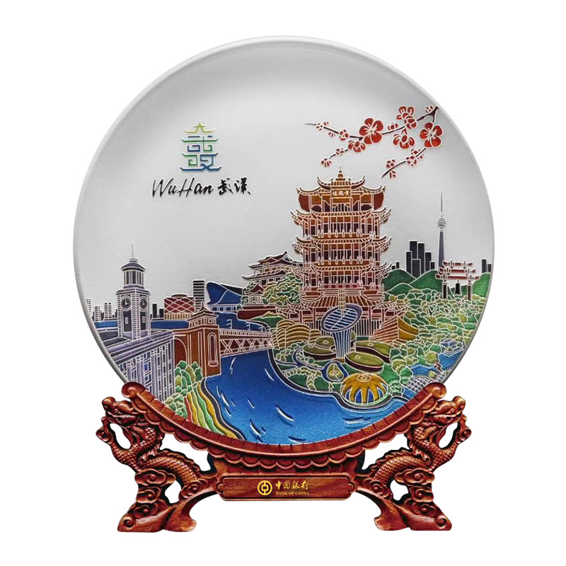 中國銀行擺件